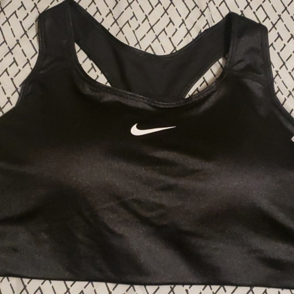 Nike Black Sports Bra Size 1x Brand New With Tags